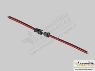 Conector electrico 2 vias (macho-hembra)