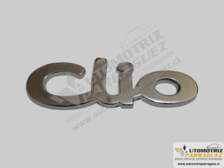 Emblema texto Renault Clio