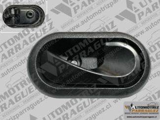 Manilla interior derecha Renault Oroch, Duster (negra)