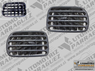 Juego rejillas ventilacion tablero central Renault Scenic, Scenic Rx4 (usado)